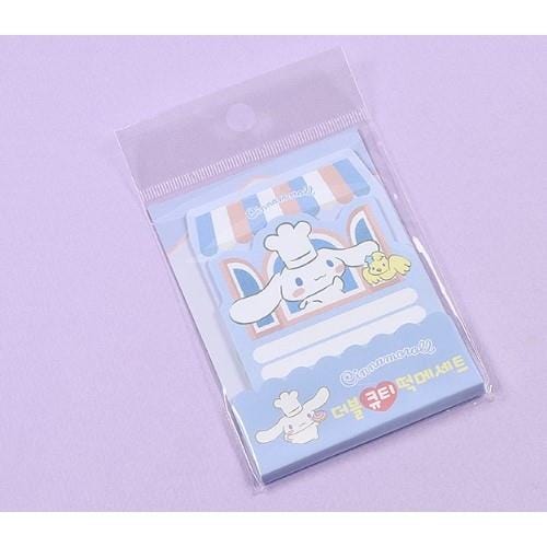 BeeCrazee Sanrio Friends Double Cutie Designs Sticky Notes Cinnamoroll Kawaii Gifts