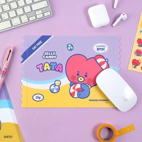 BeeCrazee BT21 Baby JELLY CANDY Mouse Pads Tata Kawaii Gifts 8809761947348