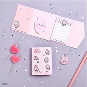 BeeCrazee BT21 Minini Folding Sticky Notes Kawaii Gifts
