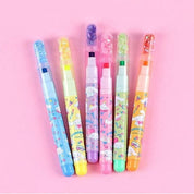 BeeCrazee Sanrio Friends Star Highlighter Sets Cinnamoroll Kawaii Gifts 8809701047923