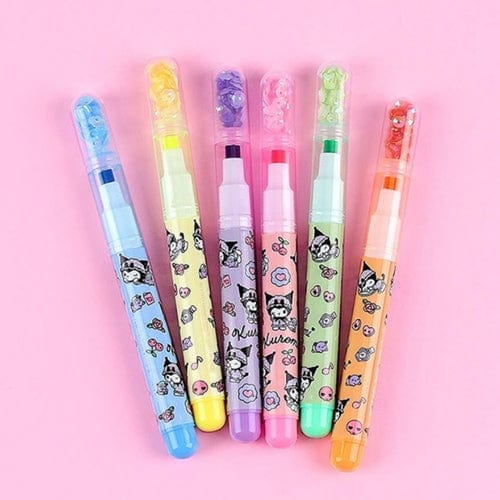 BeeCrazee Sanrio Friends Star Highlighter Sets Kuromi Kawaii Gifts