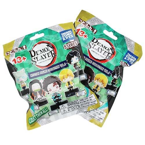 BeeCrazee DEMON SLAYER NITOTAN FIGURE Surprise Pack Kawaii Gifts 810059730151