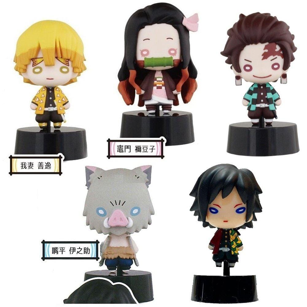 BeeCrazee DEMON SLAYER NITOTAN FIGURE Surprise Pack Kawaii Gifts 810059730151