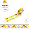 BeeCrazee Gudetama Washi Tapes Yellow Kawaii Gifts 8804224161996
