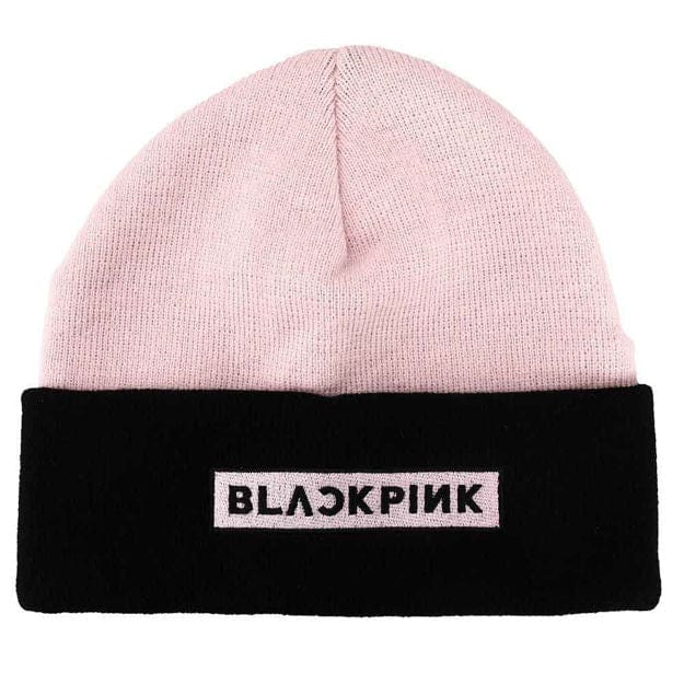 BioWorld Blackpink Color Block Embroidered Beanie Adult Size Kawaii Gifts 196179413212