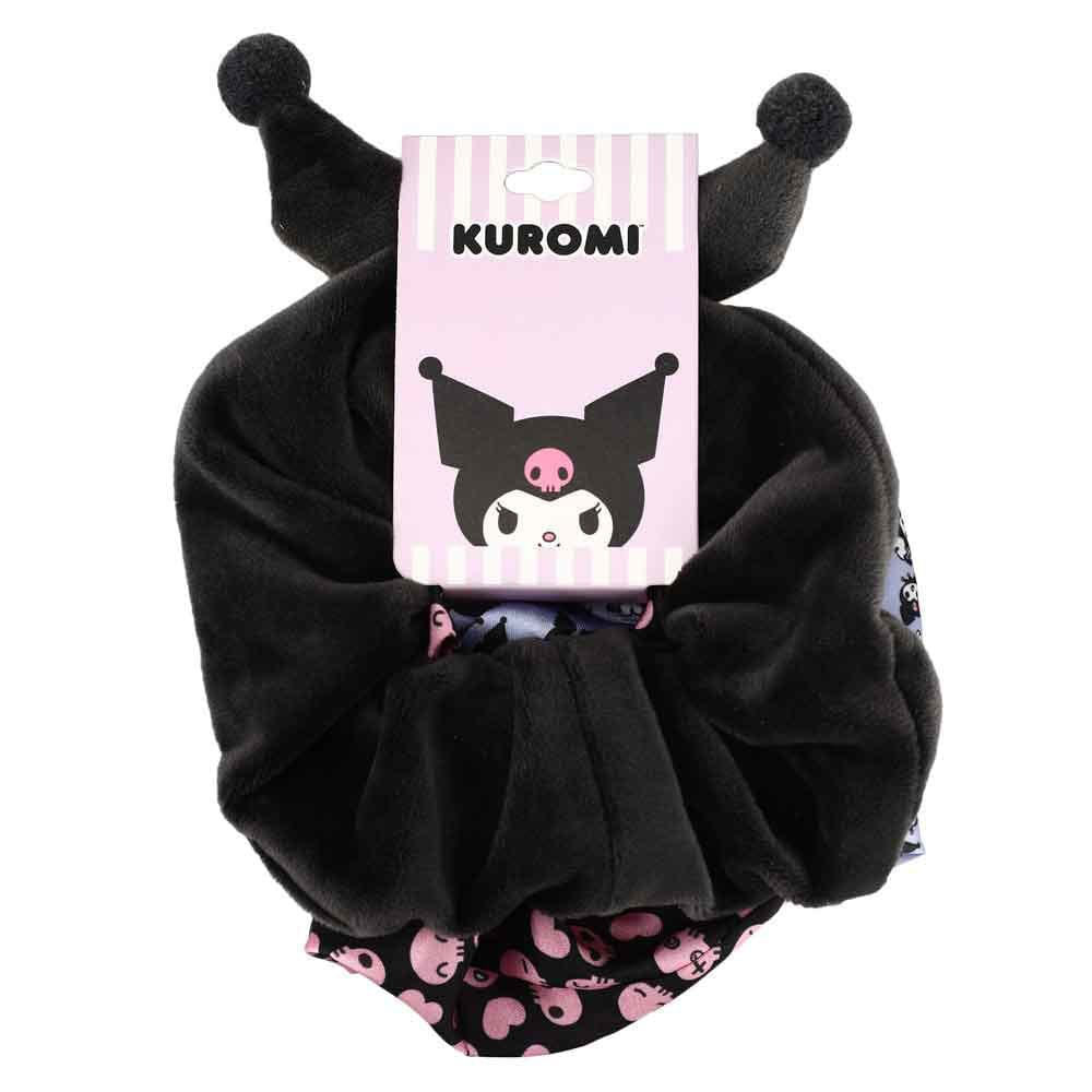 BioWorld Sanrio Hair Scrunchies 3-Pack Kuromi Kawaii Gifts 196179233636