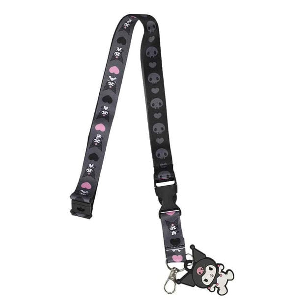BioWorld My Melody & Kuromi Sublimated Lanyards with Charms Kawaii Gifts