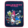 BioWorld Hello Kitty & Friends Gym Day Fleece Throw Blanket Kawaii Gifts 196179609820