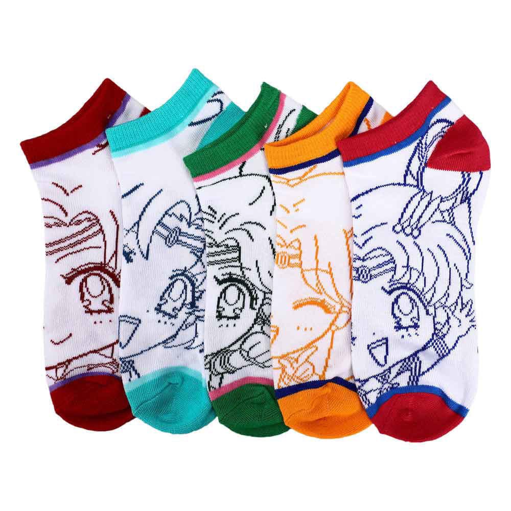 BioWorld Sailor Moon 5-Pair Ankle Socks Kawaii Gifts 196179628906