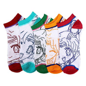 BioWorld Sailor Moon 5-Pair Ankle Socks Kawaii Gifts 196179628906
