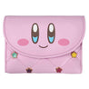 BioWorld Kirby Cute Face Quilted Wallet with Star Jewels Kawaii Gifts