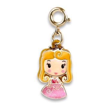Charm It Disney Gold Swivel Aurora Charm Kawaii Gifts 794187089377