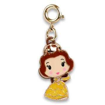 Charm It Disney Gold Swivel Belle Charm Kawaii Gifts 794187089360