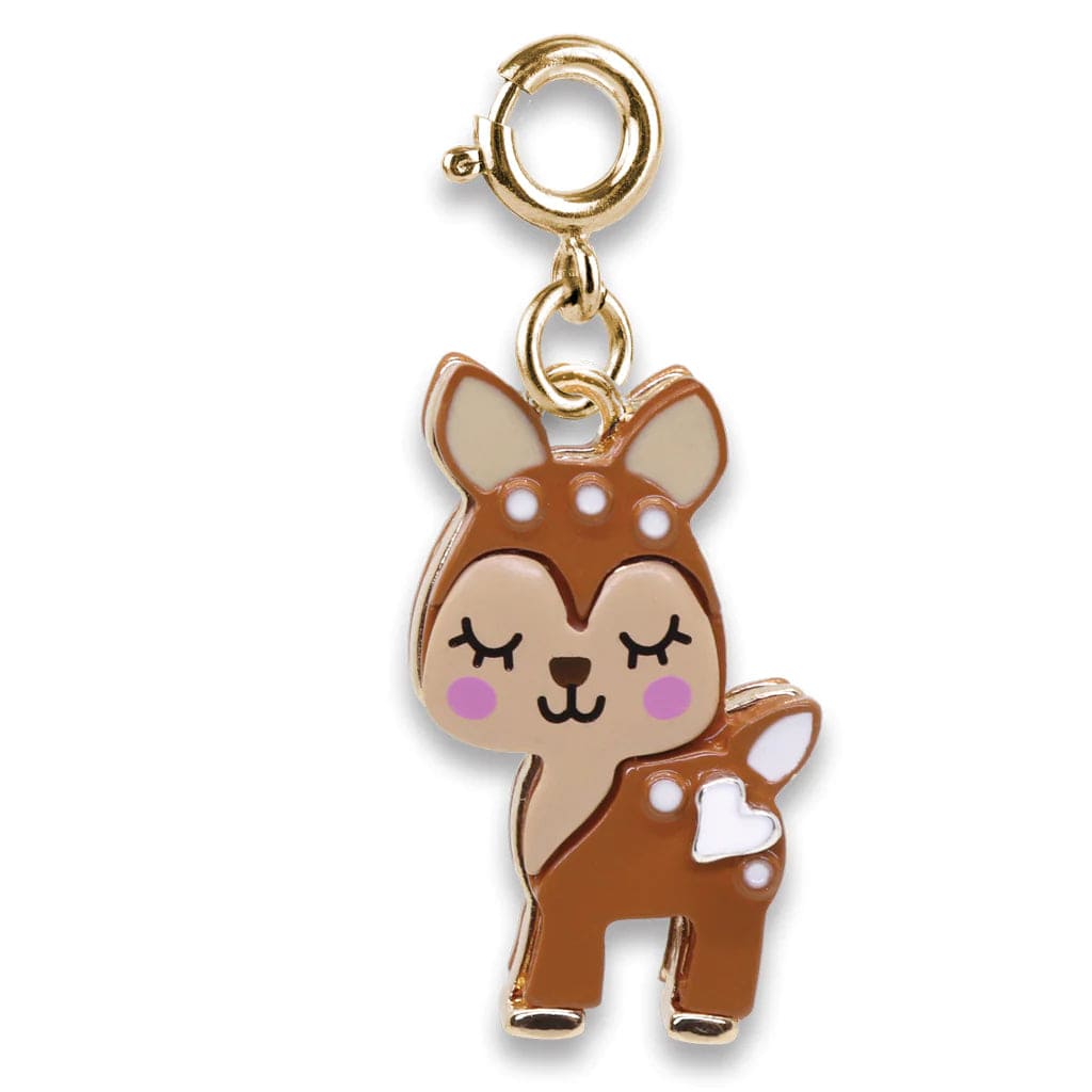 Charm It Gold Fawn Charm Kawaii Gifts 794187082040