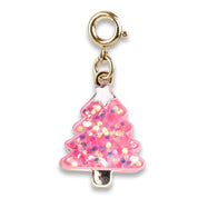 Charm It Gold Pink Christmas Tree Charm Kawaii Gifts 794187088264