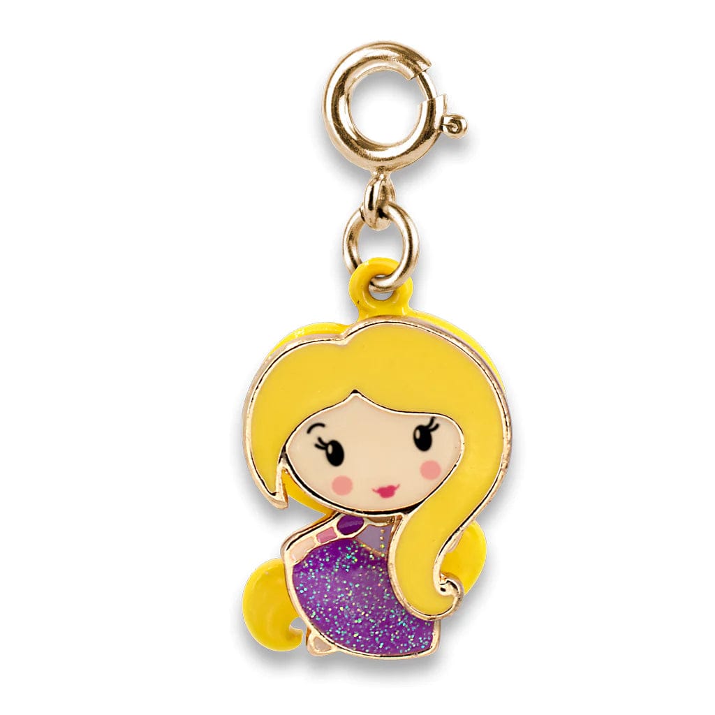 Charm It Gold Swivel Rapunzel Charm Kawaii Gifts 794187090083