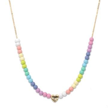 Charm It Pastel Bead Chain Necklace Kawaii Gifts 794187087847