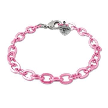 Charm It Pink Chain Bracelet Kawaii Gifts 794187037699
