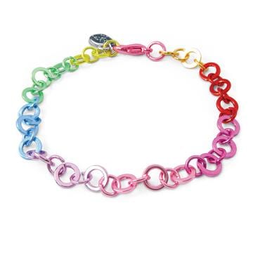 Charm It Rainbow Chain Bracelet Kawaii Gifts 794187037453
