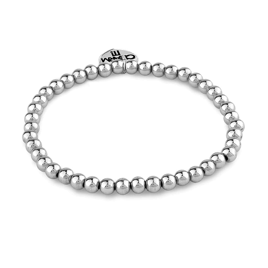 Charm It Silver Stretch Bead Bracelet Kawaii Gifts 794187079941
