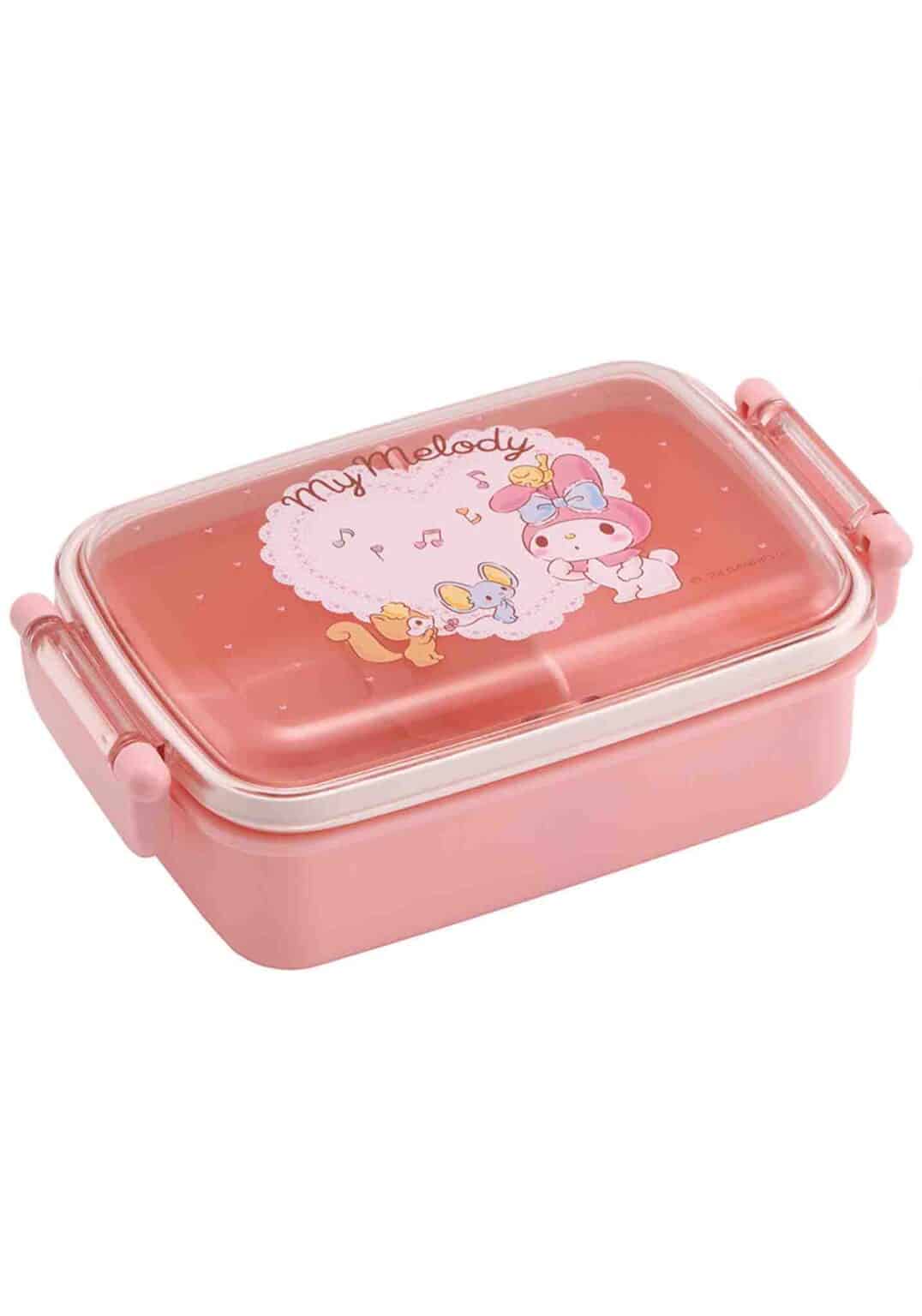 Clever Idiots My Melody Music Bento Lunch Box Kawaii Gifts 4973307600319