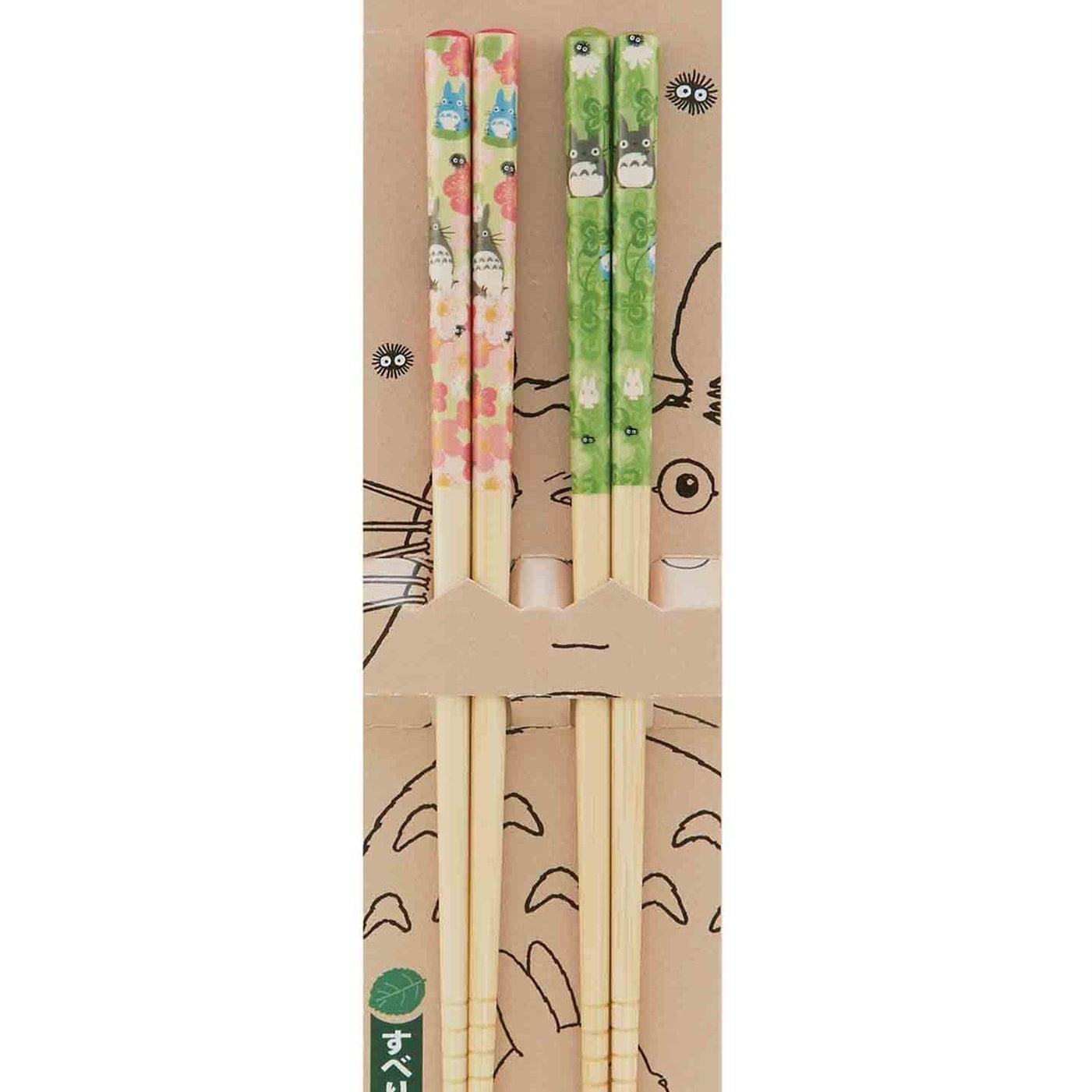 My Neighbor Totoro 2-Piece Bamboo Chopstick Set