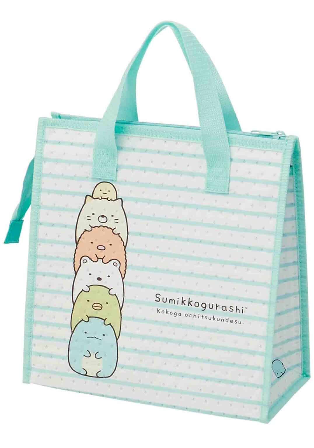 Bento Lunch Box Cloth Bag Bear Blue for Bento Lunch Bag