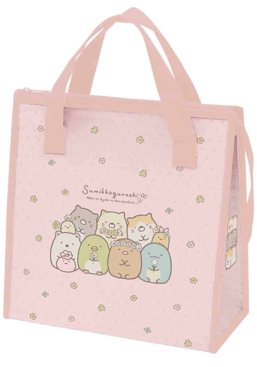 Clever Idiots Sumikko Gurashi Insulated Lunch Bags Pink Kawaii Gifts 4973307523953
