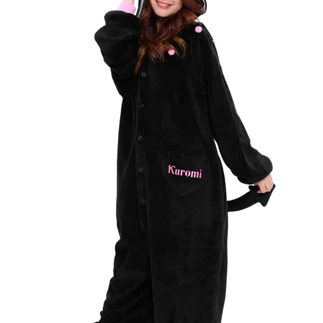 Clever Idiots Kuromi Kigurumi Adult Size Cosplay Loungewear Kawaii Gifts 4560419610703