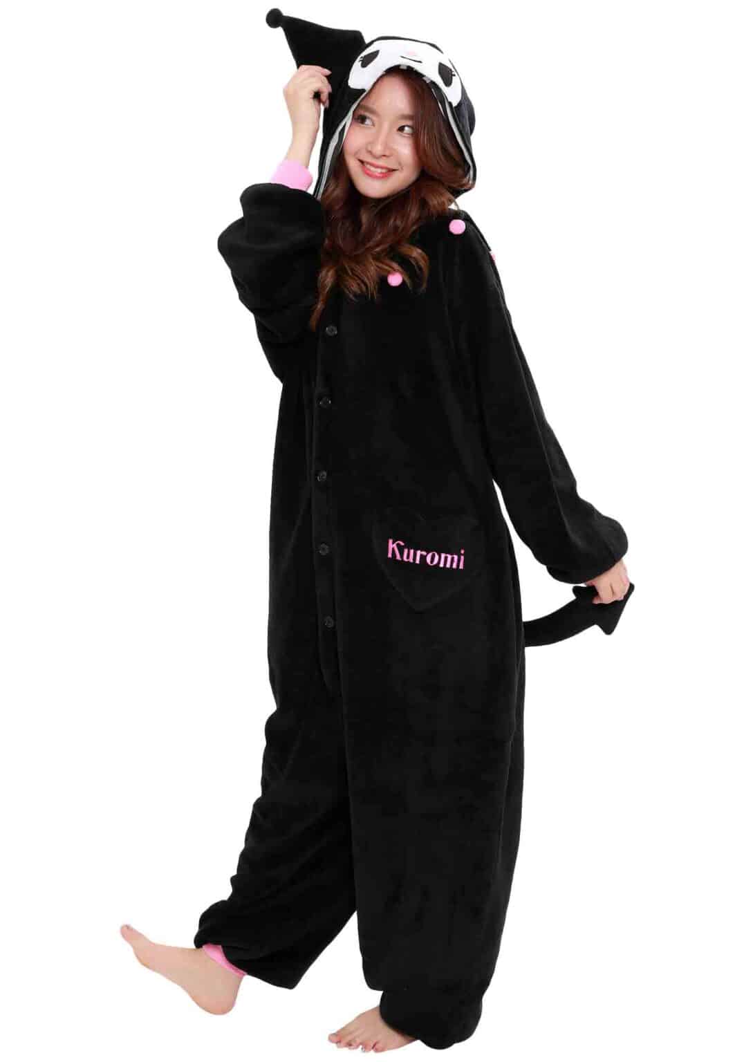 Clever Idiots Kuromi Kigurumi Adult Size Cosplay Loungewear Kawaii Gifts 4560419610703