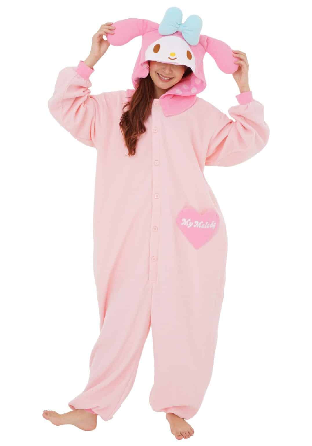 Clever Idiots My Melody Kigurumi (Adult Size) Kawaii Gifts 4560419572551