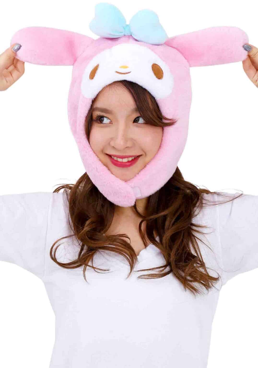 Clever Idiots My Melody Kigurumi Hat Kawaii Gifts 4560419576887