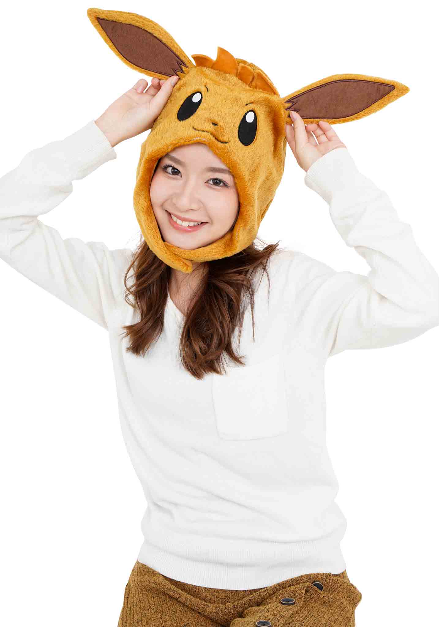 Clever Idiots Pokemon Eevee Kigurumi Hat Kawaii Gifts 4560419627121