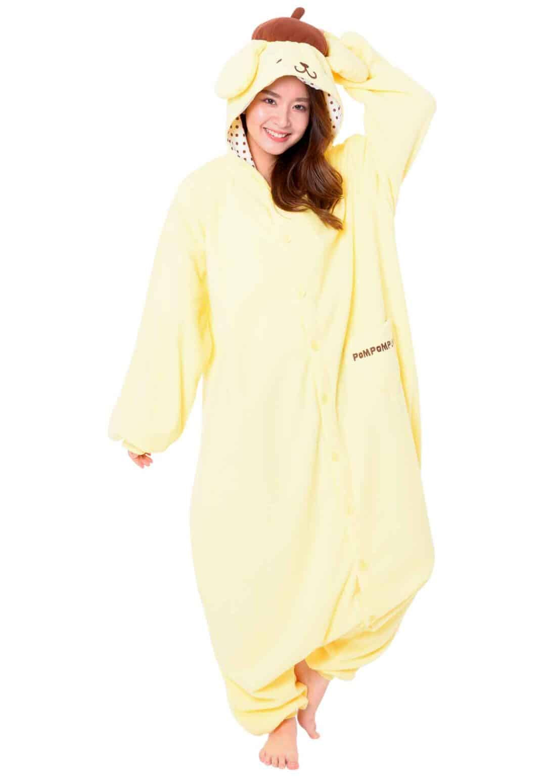 Clever Idiots Pompompurin Kigurumi (Adult Size) Kawaii Gifts 4560419572148