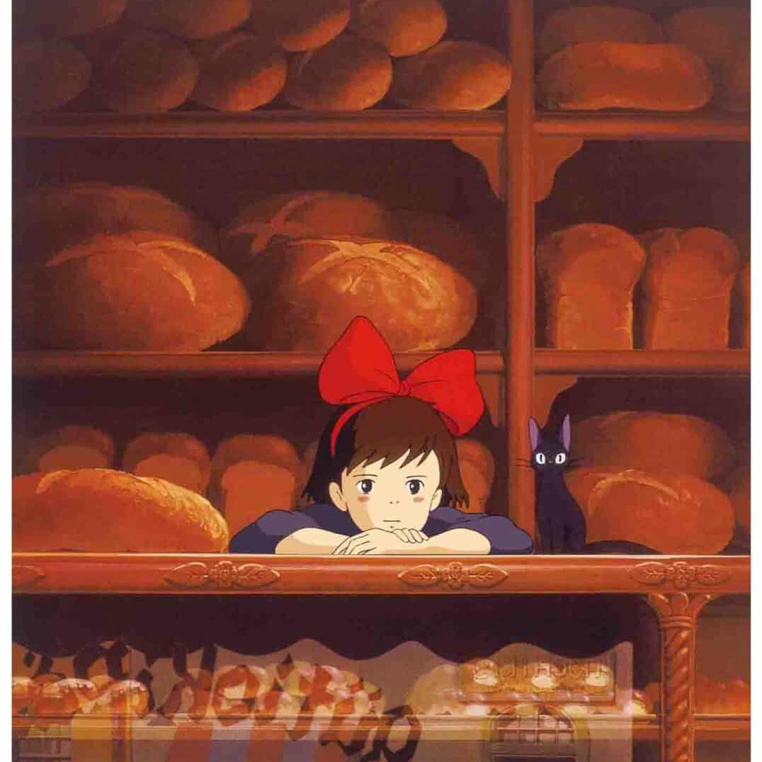 Clever Idiots Kiki's Delivery Service A4 Plastic File Folders Bakery Kawaii Gifts 4549743646961