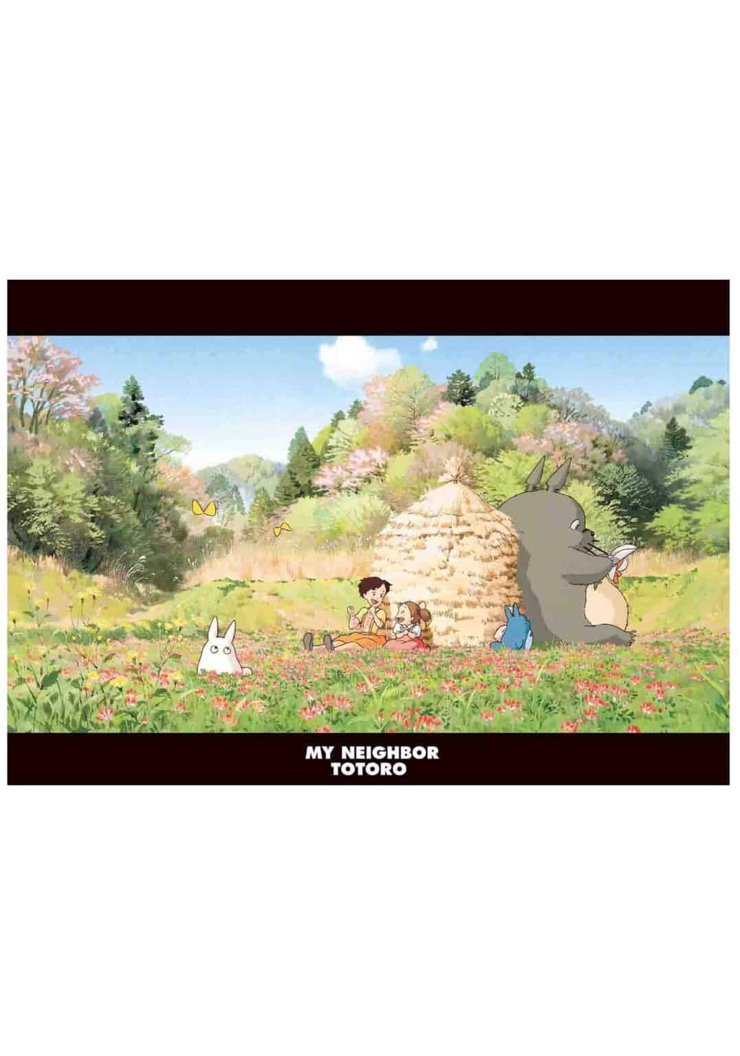 Clever Idiots My Neighbor Totoro A4 Plastic File Folders Flower Field Kawaii Gifts 4549743646923