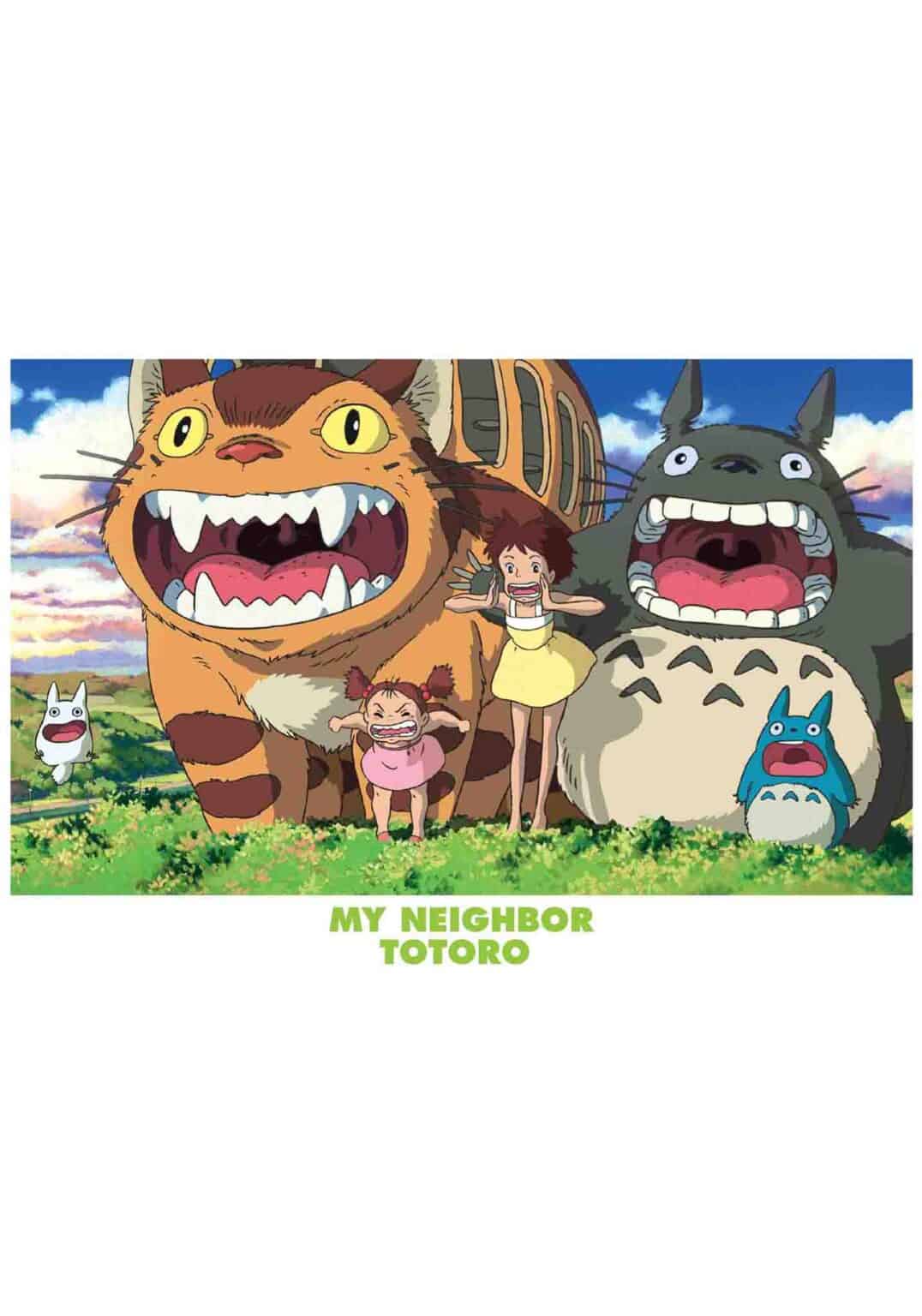 Clever Idiots Studio Ghibli Post Cards: Howl's Moving Castle, Totoro, Spirited Away, Kiki My Neighbor Totoro Kawaii Gifts 4961524647620