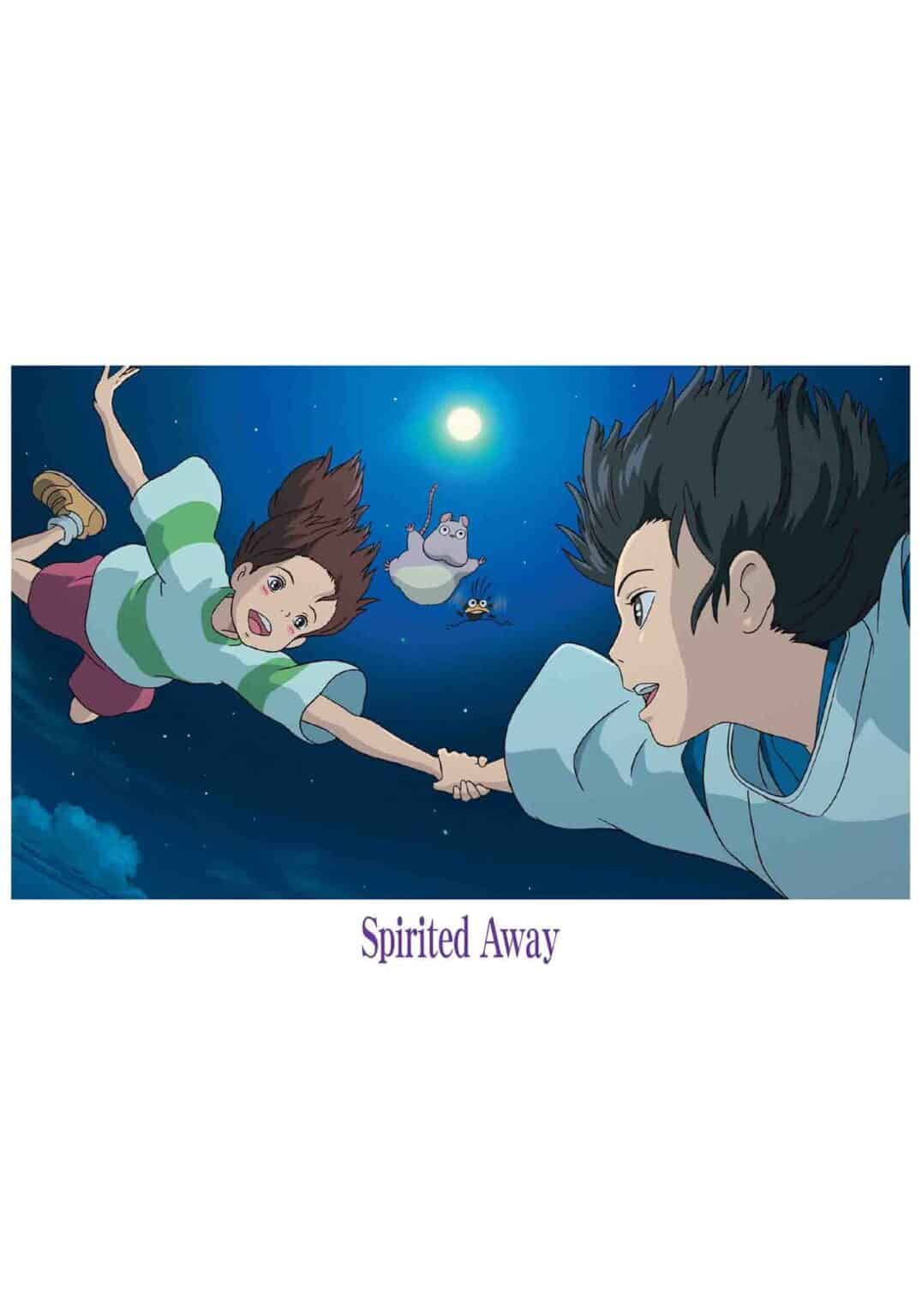 Clever Idiots Studio Ghibli Post Cards: Howl's Moving Castle, Totoro, Spirited Away, Kiki Spirited Away Kawaii Gifts 4961524647712