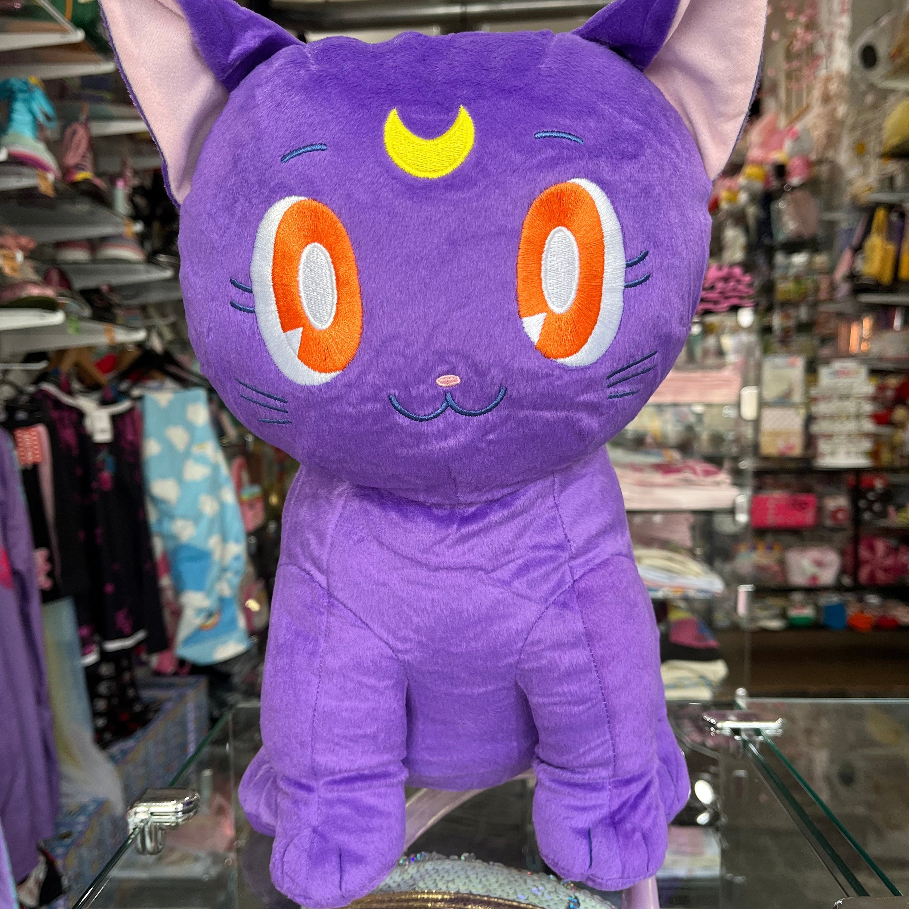 Clever Idiots Sailor Moon Luna Cat Plushies Kawaii Gifts