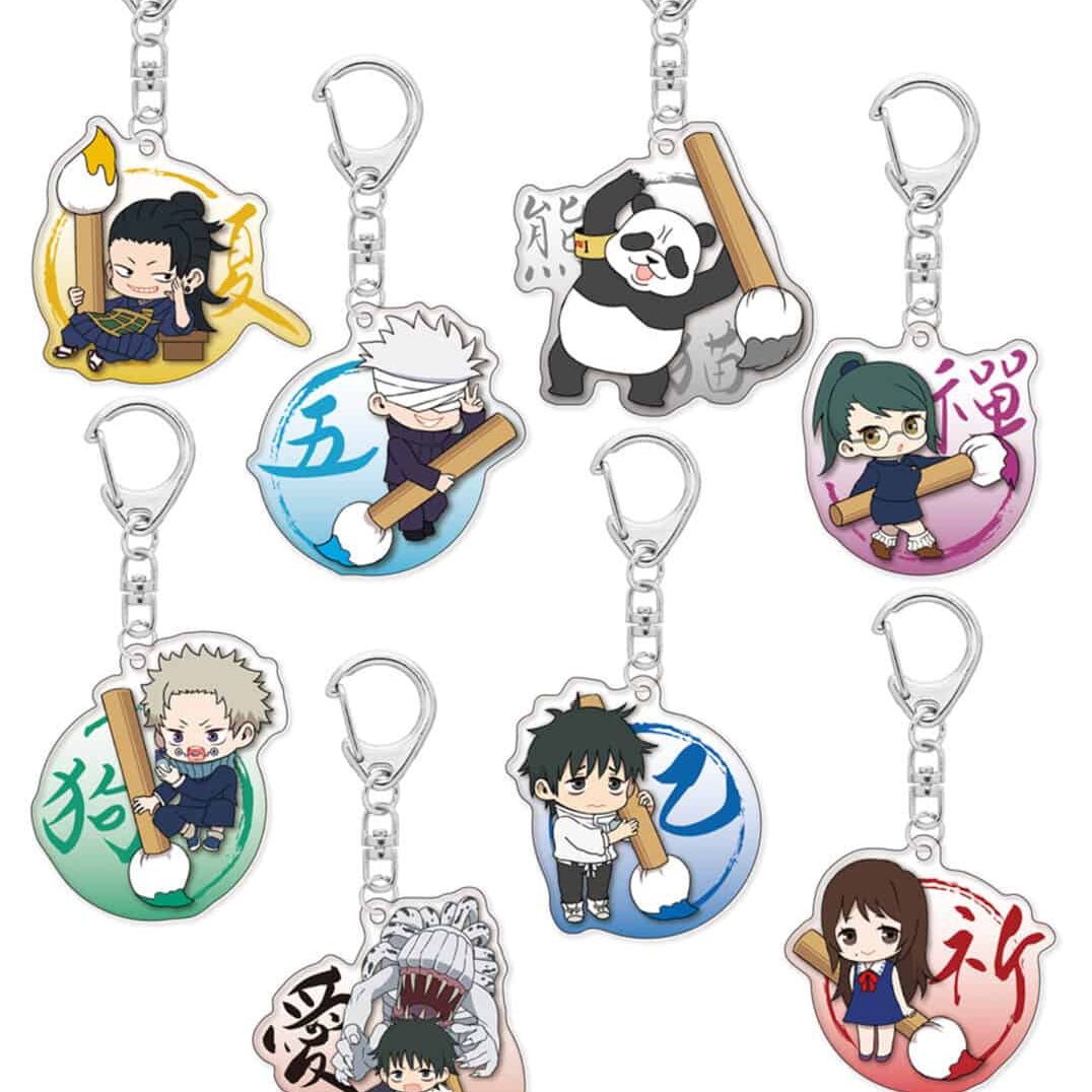Clever Idiots Jujutsu Kaisen Movie 0 Clear Acrylic Charm Surprise Box Kawaii Gifts 4580045305699