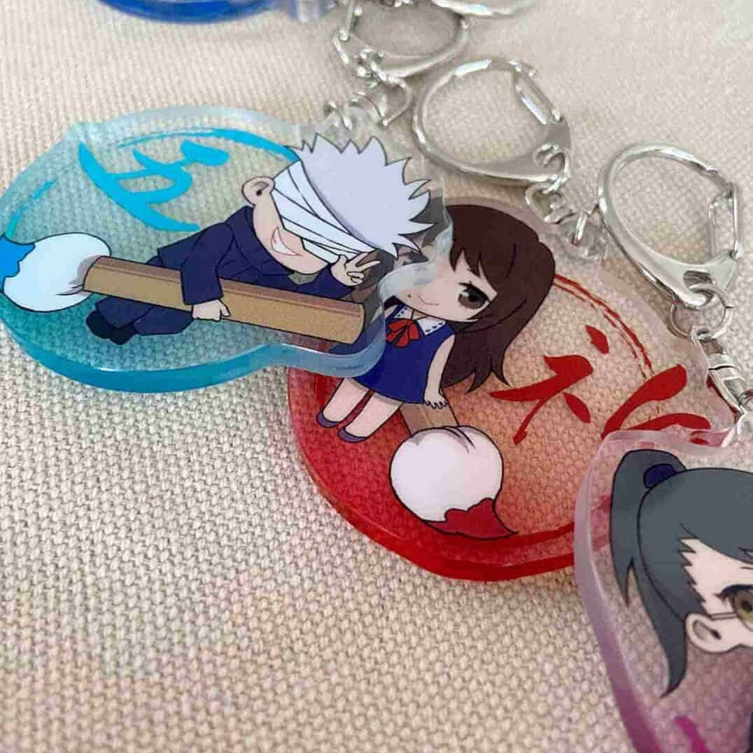 Clever Idiots Jujutsu Kaisen Movie 0 Clear Acrylic Charm Surprise Box Kawaii Gifts 4580045305699