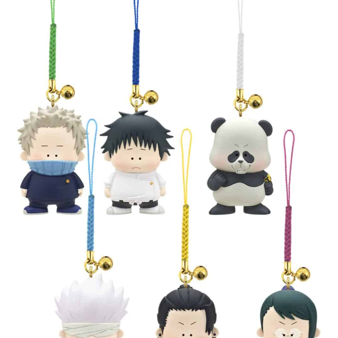 Clever Idiots Jujutsu Kaisen Movie 0 Vinyl Figure Charm with Bell Surprise Box Kawaii Gifts 4580045305774