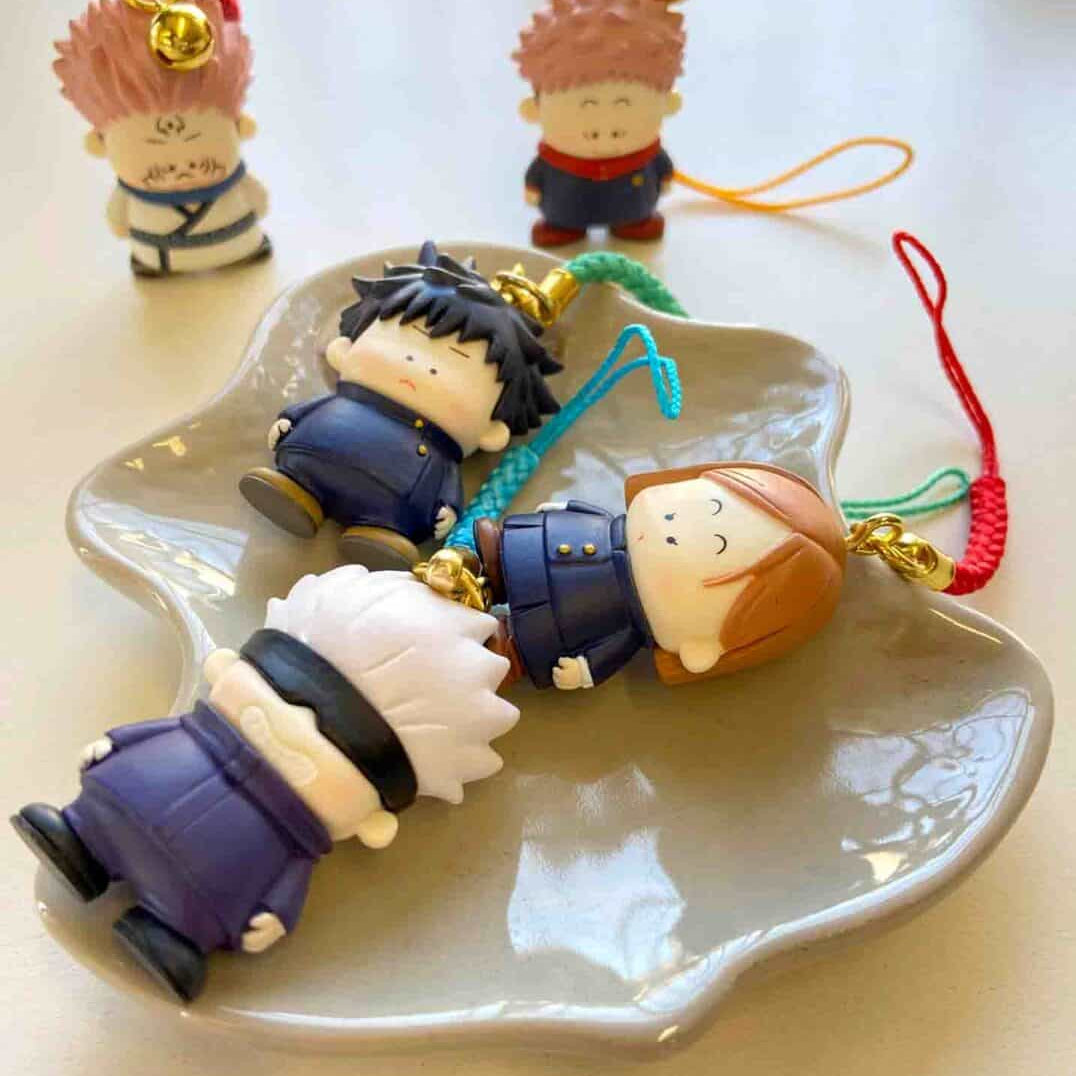 Clever Idiots Jujutsu Kaisen Movie 0 Vinyl Figure Charm with Bell Surprise Box Kawaii Gifts 4580045305774