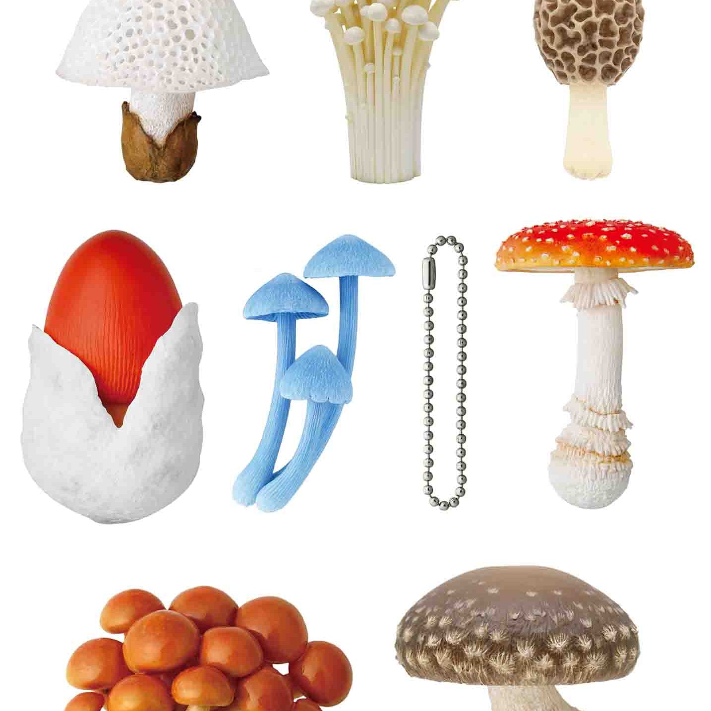 Clever Idiots Mushroom Soft Rubber Charm Surprise Box Kawaii Gifts 4573153641292