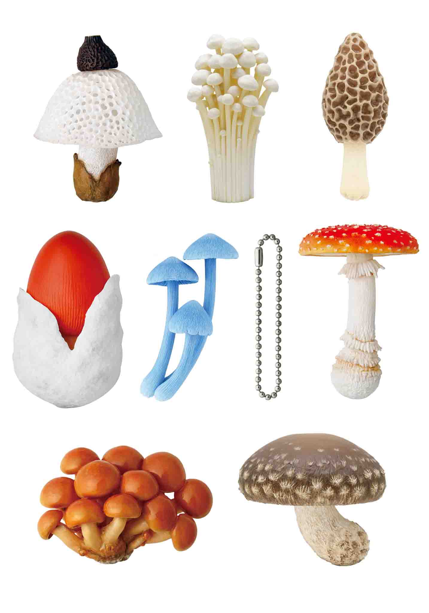 Clever Idiots Mushroom Soft Rubber Charm Surprise Box Kawaii Gifts 4573153641292