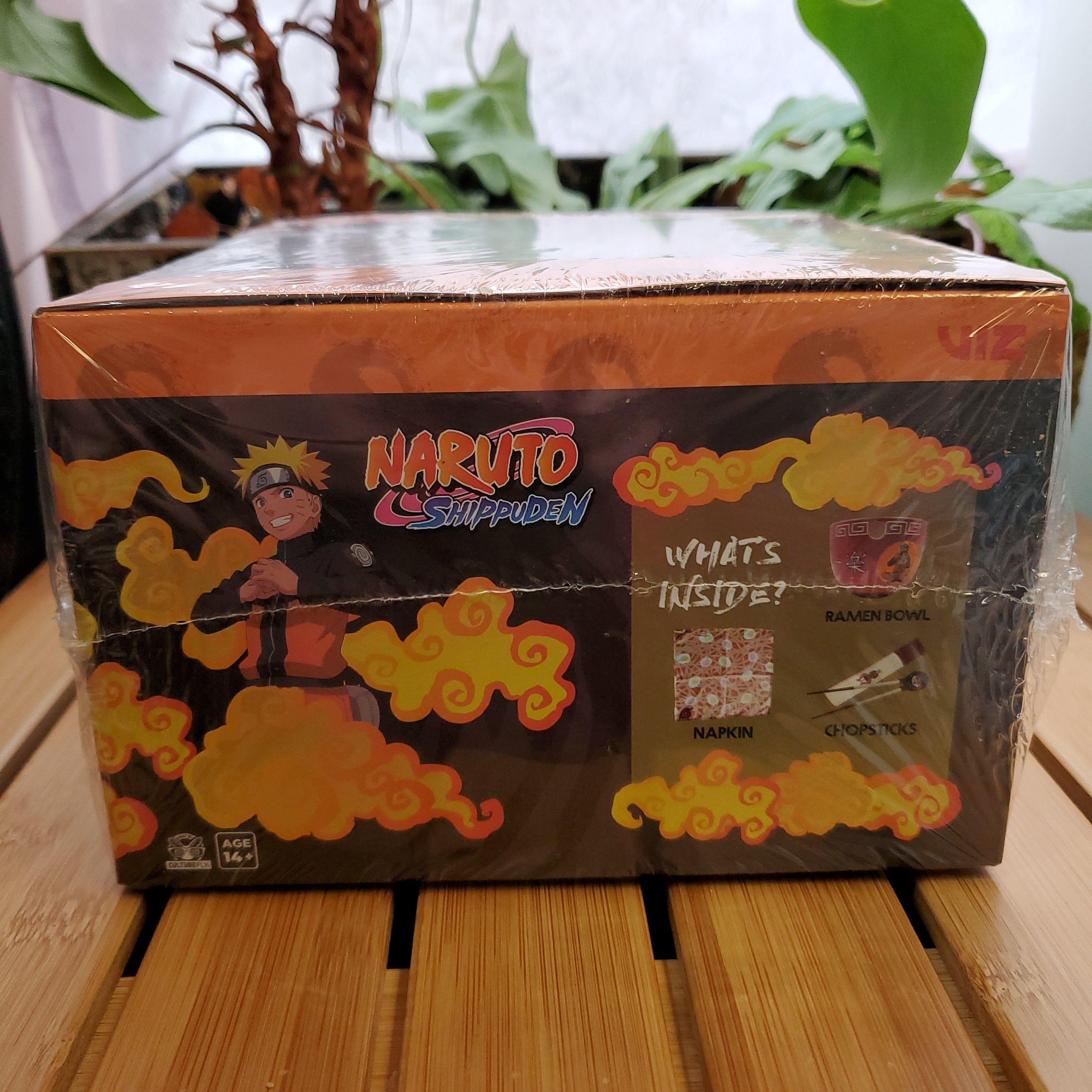 Culture Fly Naruto Ichiraku Ramen Bowl, Chopsticks & Napkin Set Kawaii Gifts 840070928718