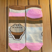 Culture Fly Pusheen Bistro Ankle Socks Kawaii Gifts 840070929173