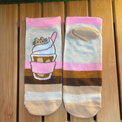 Culture Fly Pusheen Bistro Ankle Socks Kawaii Gifts 840070929173