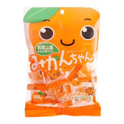 Daiei KW Japanese Hard Candies Mikan Chan (Orange) Kawaii Gifts