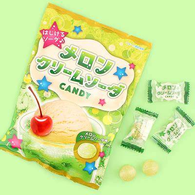 Daiei Senjaku Melon Cream Soda Candy Kawaii Gifts 4901650292738